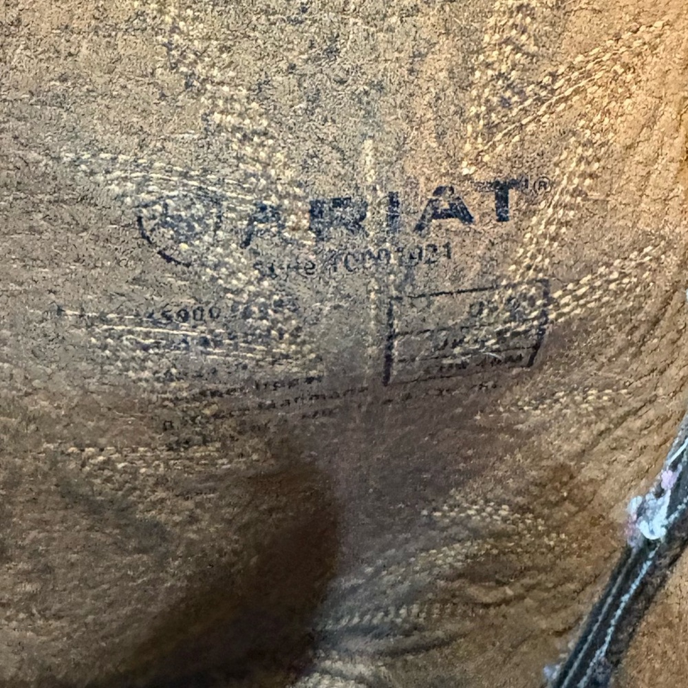 Ariat Heritage R Toe Western Boots - Picture 6 of 6